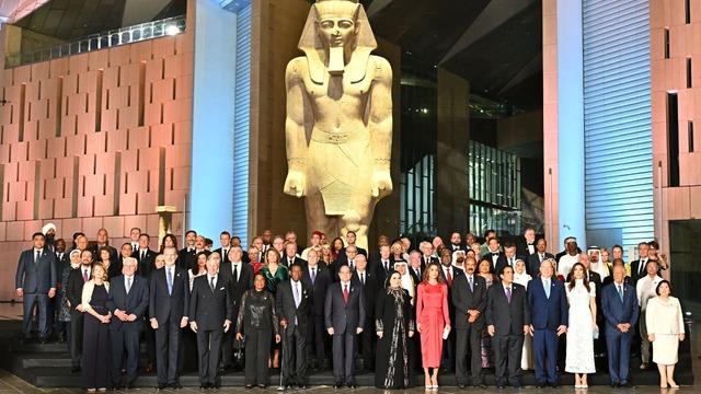 Kültür ve Turizm Bakanı Ersoy, Büyük Mısır Müzesi'nin açılış törenine katıldı