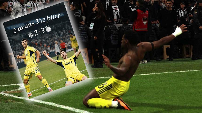 Fenerbahçe'den Beşiktaş'a olay yaratan gönderme! "2 avans 3'te biter"