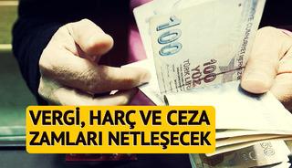 Vergi, harç ve ceza zamları netleşecek! Gözler enflasyon rakamlarında