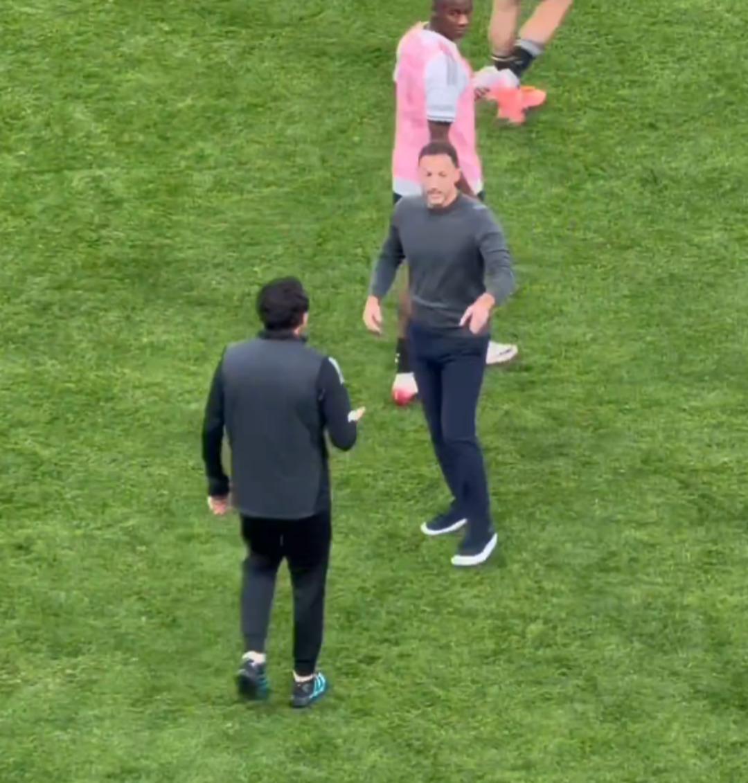 Görüntüler ortaya çıktı! Derbinin ardından Beşiktaş heyeti ile Tedesco tartıştı... Skriniar dan olay bir hareket geldi 6