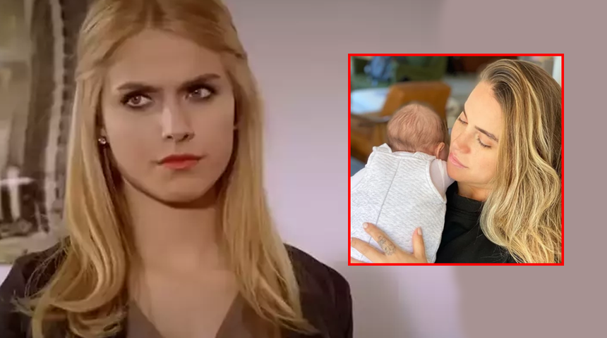 Ceyda Ateş 5 yaşındaki kızını paylaştı! Tıpatıp aynısı...