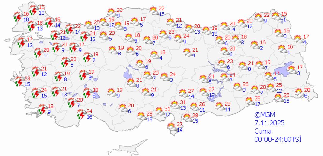 Meteoroloji tarih vererek uyardı: 24 ilde sağanak etkili olacak! Aralarında İstanbul da var... 5