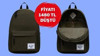 Yanınızdan ayırmayacaksınız! Ömürlük Herschel çantada %40 indirim var