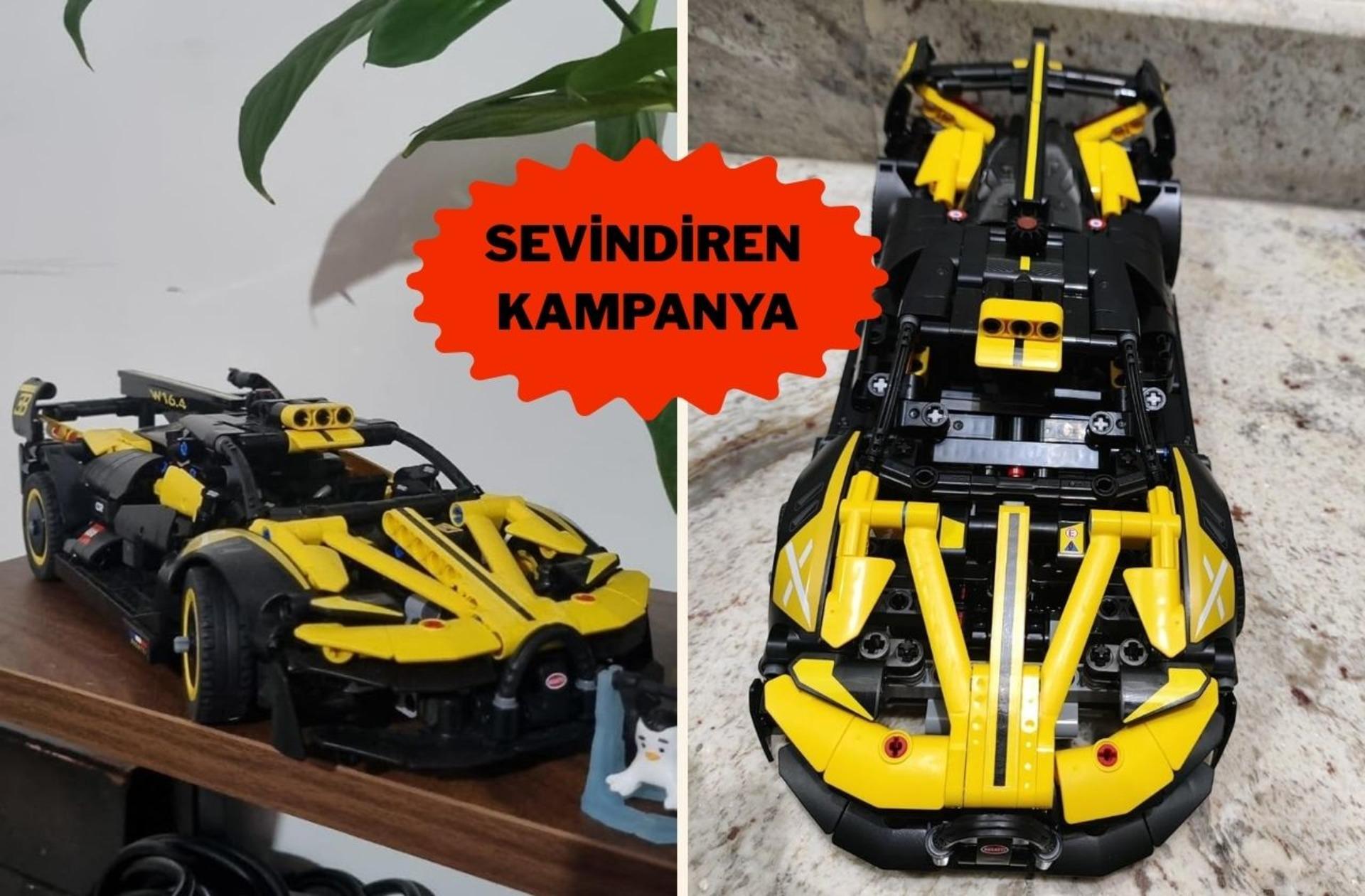 LEGO Technic Bugatti Bolide Seti Gülümseten Kasım'a özel indirimde