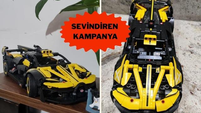 LEGO Technic Bugatti Bolide Seti Gülümseten Kasım'a özel indirimde
