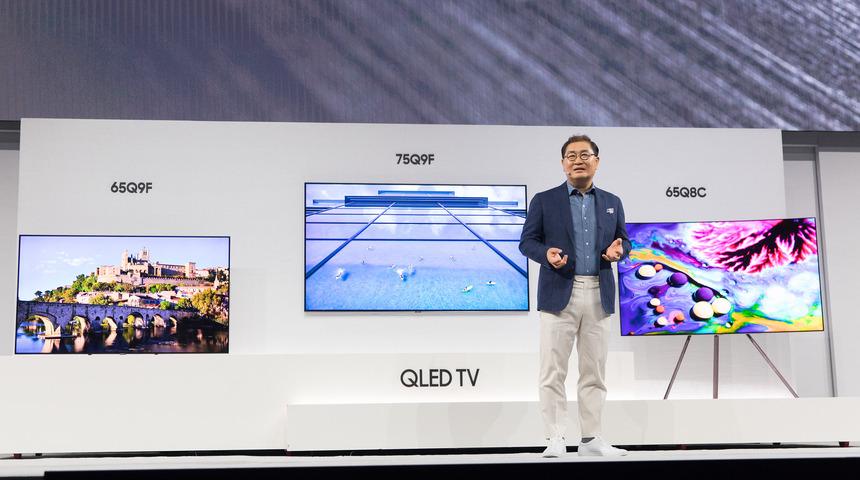 Samsung 2018 yeni televizyon serisini tanıttı