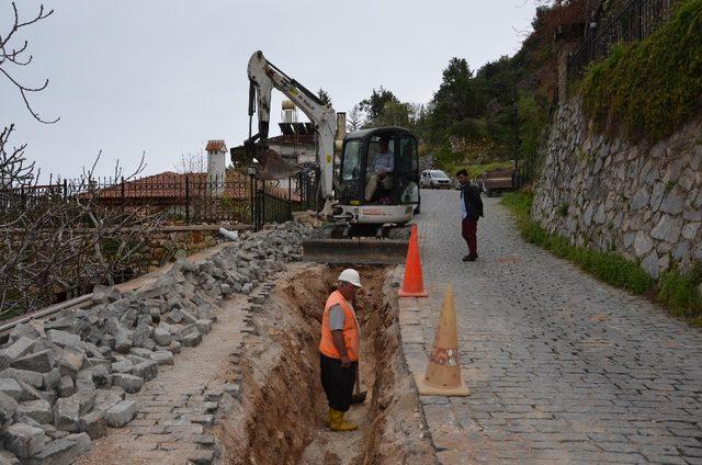 Hisariçi kanalizasyona kavuşuyor