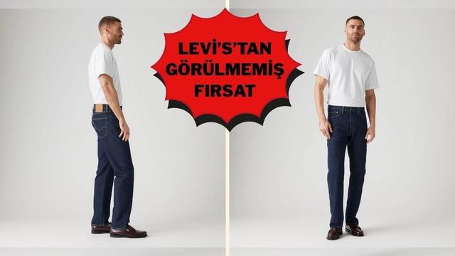 Konforlu, şık, kaliteli!  Levi's 505 Jean Gülümseten Kasım'a özel indirimde