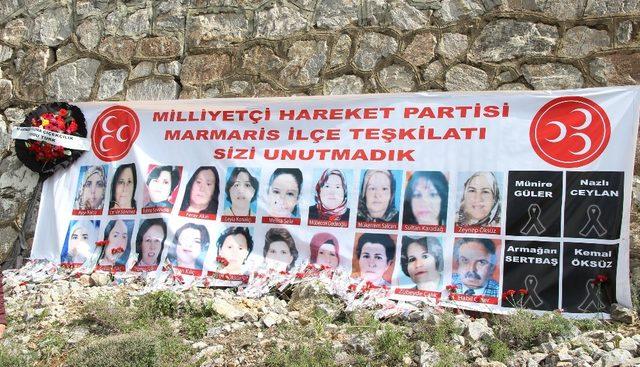 MHP’den 24 ölümlü kaza alanında 8 Mart anması