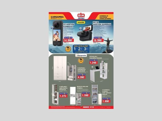 5 Kasım'da BİM'e aksiyon kameraları geliyor!