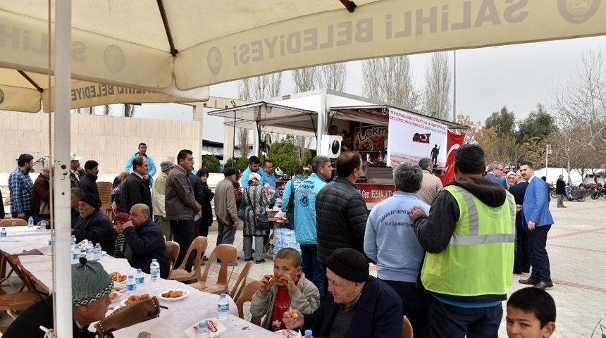 MASKİ şehitler i&ccedil;in lokma hayrı yaptı