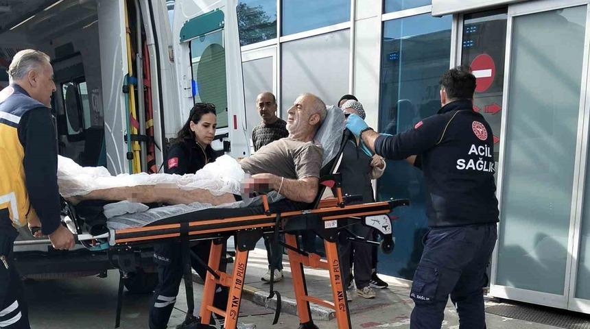 Bafra&rsquo;da &ccedil;eltik hasadında silahlı kavga: 2 kardeş yaralandı