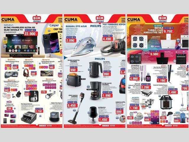 BİM'e Philips süpürge modelleri geliyor! 7 Kasım 2025 BİM aktüel ürünler indirim kataloğu