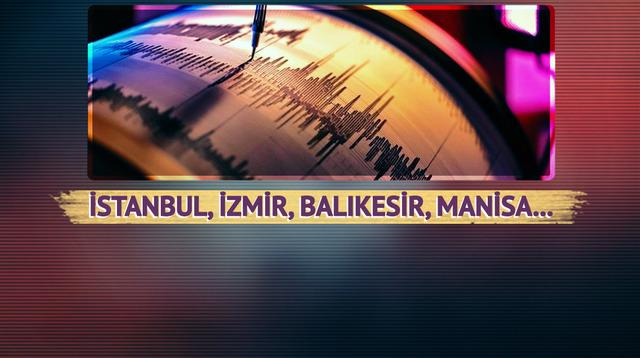 İstanbul, İzmir, Manisa, Balıkesir... Birçok ilde hissedilen deprem korkuttu!