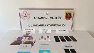 Kastamonu'da uyuşturucuyla yakalanan 9 şüpheli gözaltına alındı