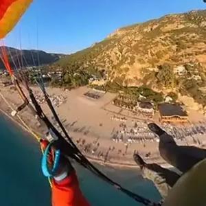 Fethiye'de kayalıklara düşen Rus paraşütçü hayatını kaybetti