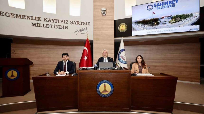 Şahinbey Belediyesi kasım ayı meclis toplantısı yapıldı