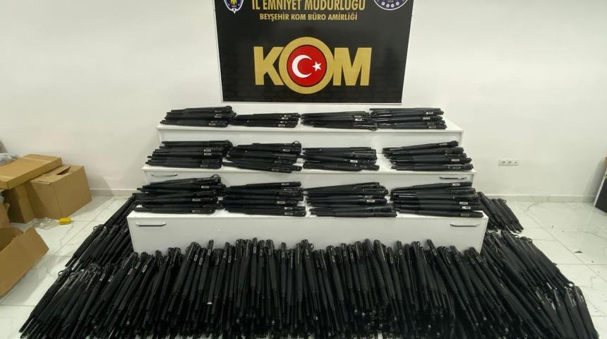 Konya'da silah kaçakçılığı operasyonları: 3 şüpheli yakalandı