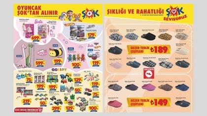 Bu hafta ŞOK'a Gezer kışlık terlik modelleri geliyor! İşte 1-4 Kasım 2025 ŞOK aktüel ürünler kataloğu 