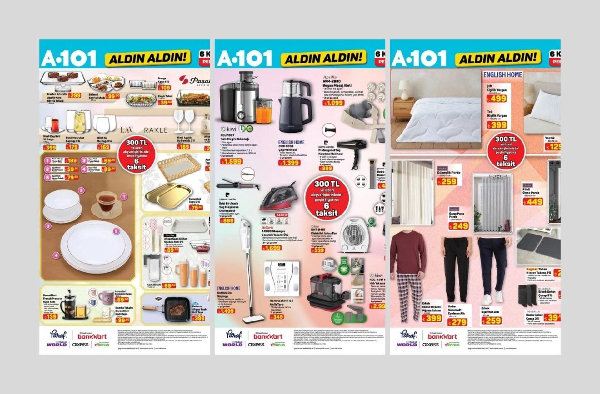 A101'e elektrikli ısıtıcı fan geliyor! 6 Kasım 2025 A101 aldın aldın kataloğu yayınlandı