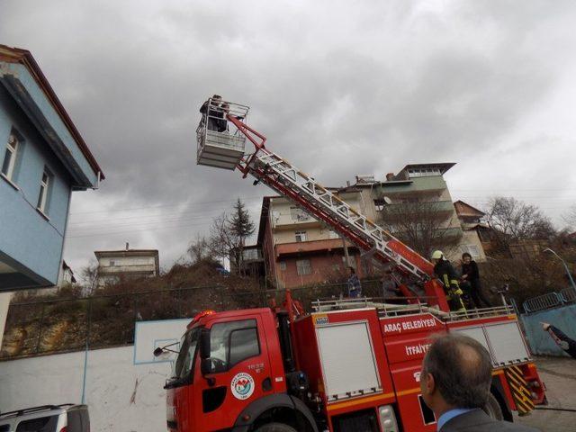 Kastamonu’da sivil savunma tatbikatı yapıldı