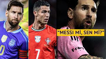 "Messi mi daha iyi sen mi?" Cristiano Ronaldo yıllardır beklenen soruya ilk kez cevap verdi!
