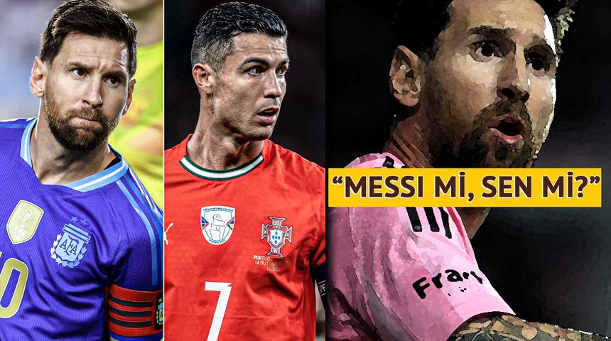 "Messi mi daha iyi sen mi?" Cristiano Ronaldo yıllardır beklenen soruya ilk kez cevap verdi!
