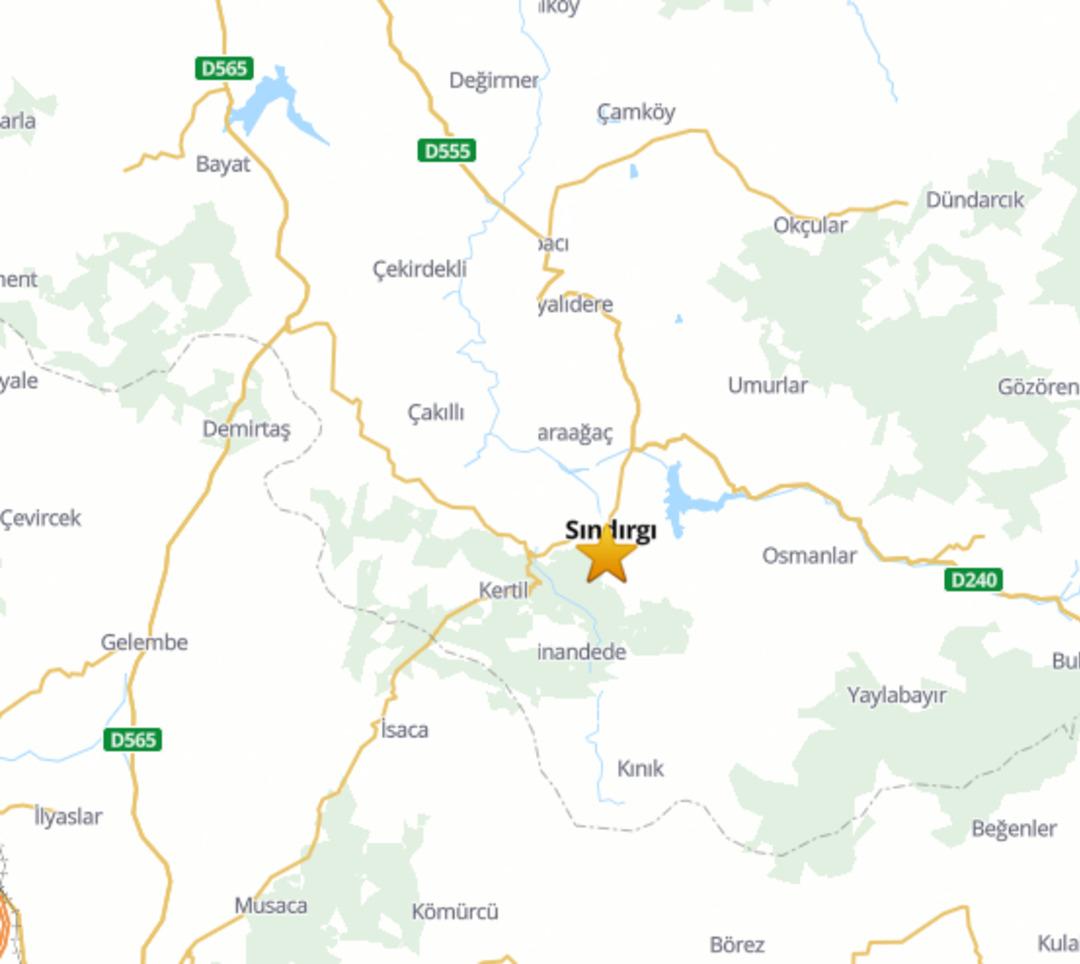 Balıkesir de depremler devam ediyor! AFAD duyurdu: Büyüklüğü 4.3 1