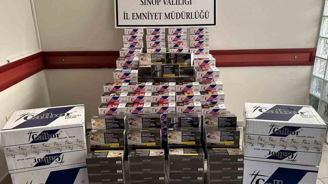 Sinop emniyetinden kaçakçılık ve uyuşturucuya eş zamanlı darbe