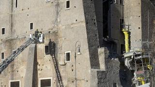 Roma’da tarihi kulede çökme: 11 saat sonra kurtarılan işçi hastanede yaşamını yitirdi