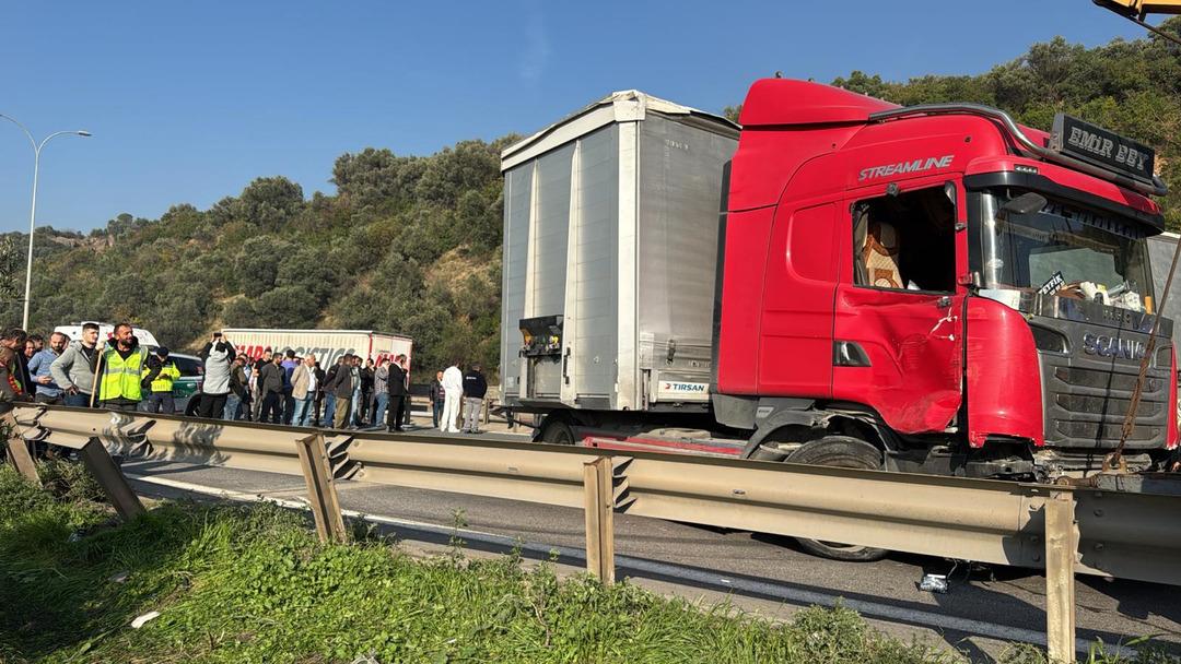 Anadolu Otoyolu nda zincirleme trafik kazası! Ankara istikameti ulaşıma kapandı 1