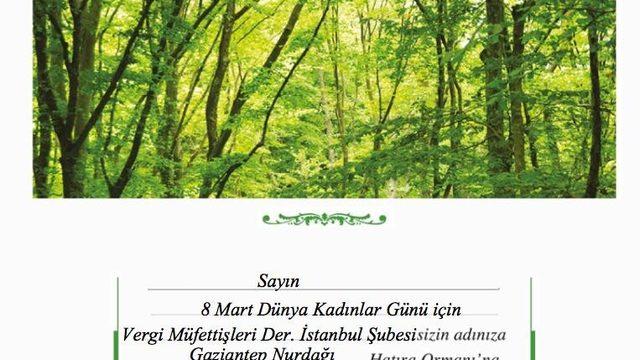 Maliye Bakanlığı müfettişlerinden dikkat çeken Dünya Kadınlar günü hediyesi