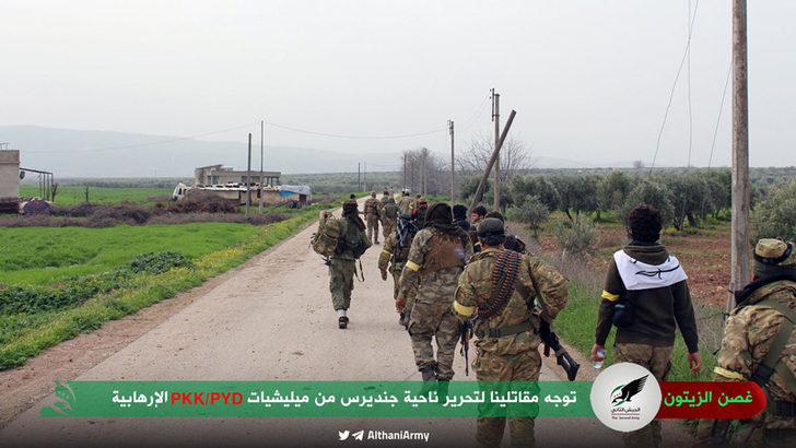 Cinderes düştü, Afrin'den kaçış başladı! İlk fotoğraflar... G2