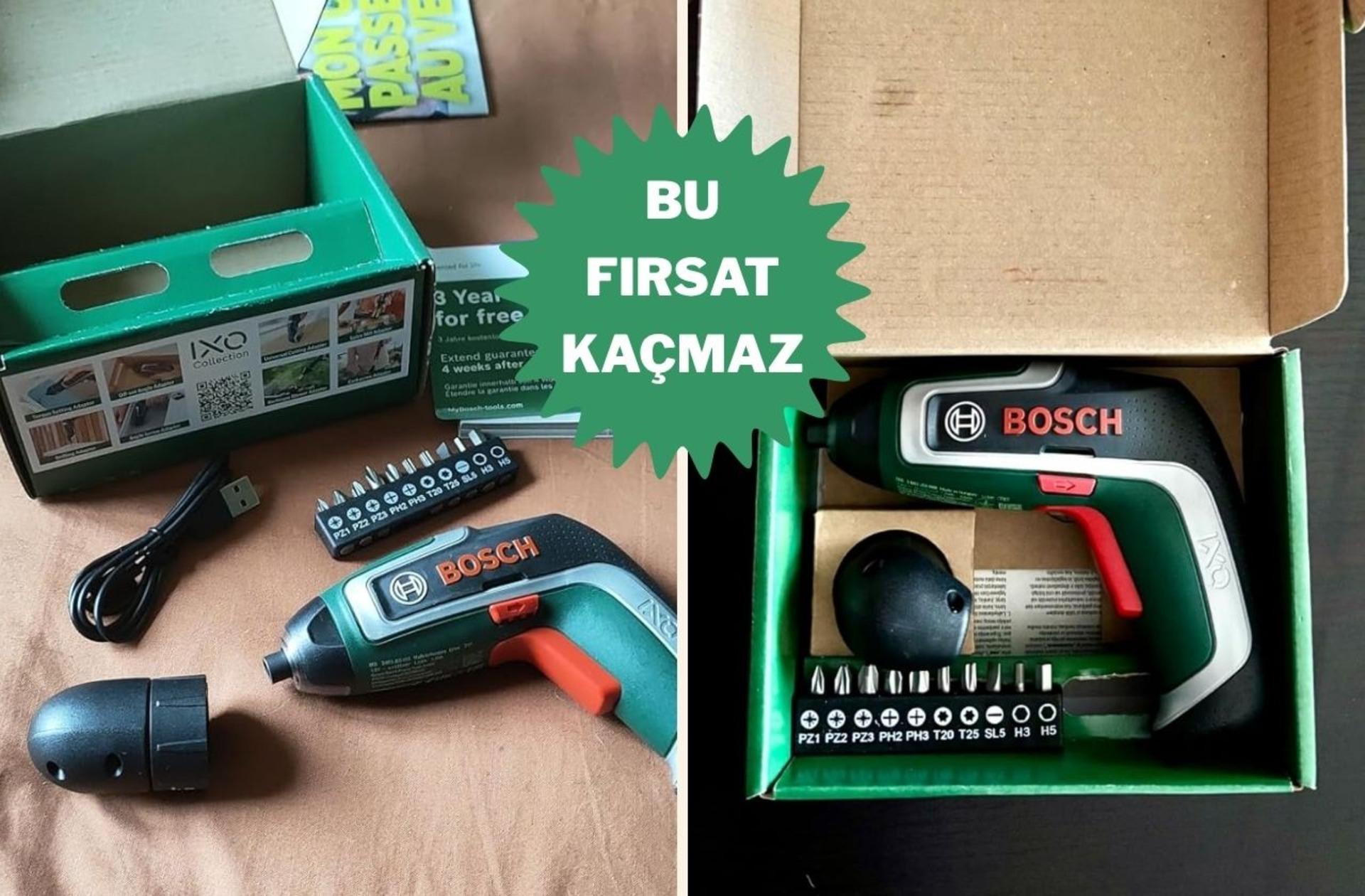 Evde her zaman lazım olacak yardımcınız Bosch IXO 7’nin fiyatı Gülümseten Kasım'a özel düştü!