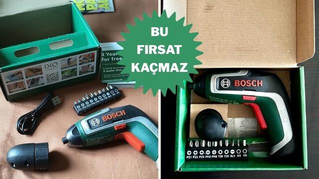 Evde her zaman lazım olacak yardımcınız Bosch IXO 7’nin fiyatı Gülümseten Kasım'a özel düştü!