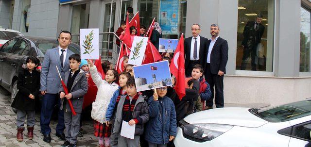 Tosyalı minik öğrencilerden Mehmetçik Vakfı'na bağış