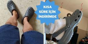 Dört mevsim ayak sağlığınızı düşünen Crocs indirimi başladı!