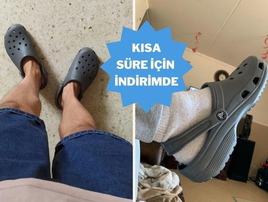 D&ouml;rt mevsim ayak sağlığınızı d&uuml;ş&uuml;nen Crocs indirimi başladı!