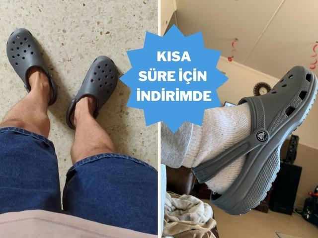 Dört mevsim ayak sağlığınızı düşünen Crocs indirimi başladı!