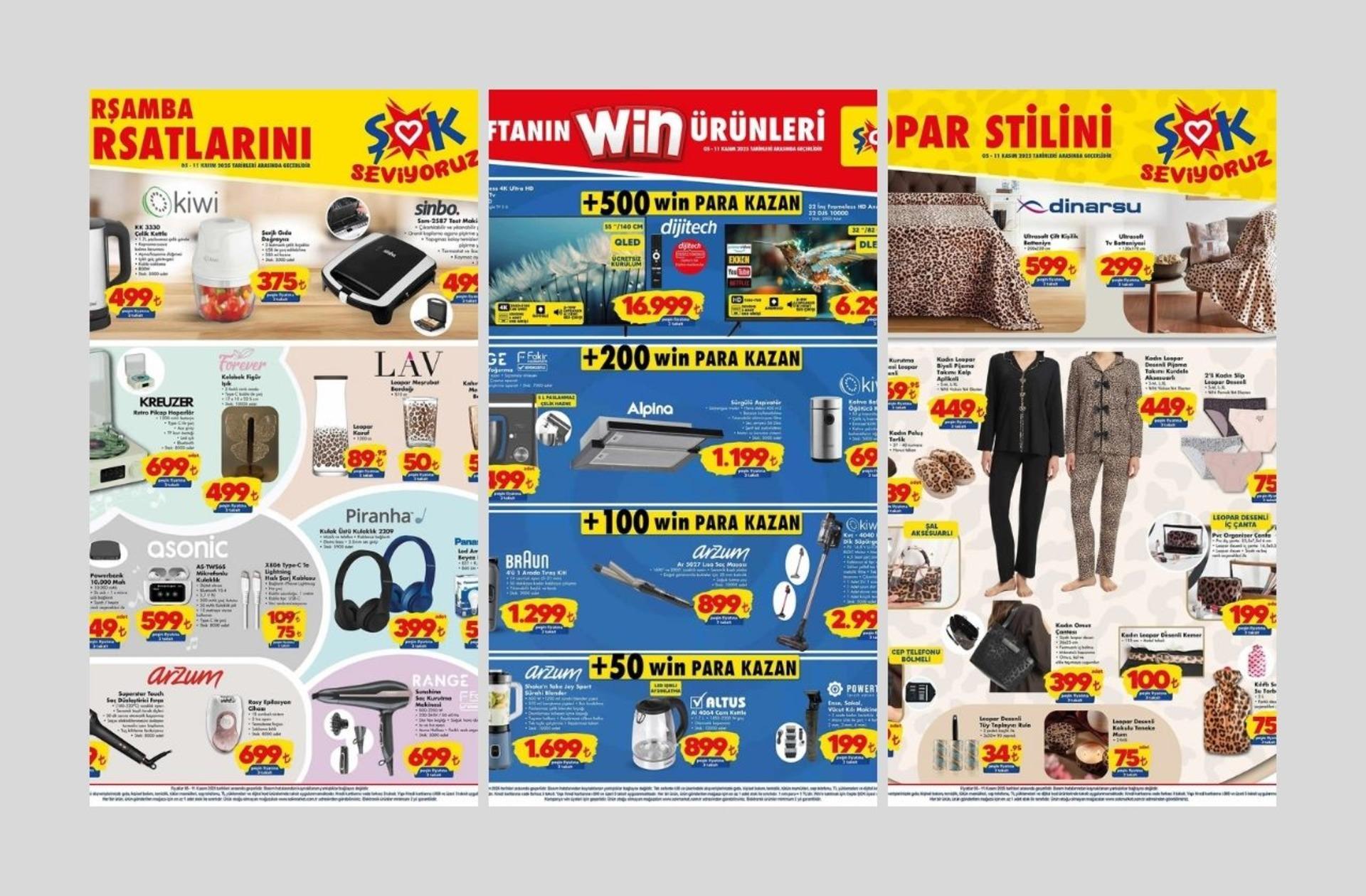 ŞOK'a Samsung marka çamaşır kurutma makinesi geliyor! 5 Kasım 2025 ŞOK aktüel ürünler kataloğu yayınlandı!