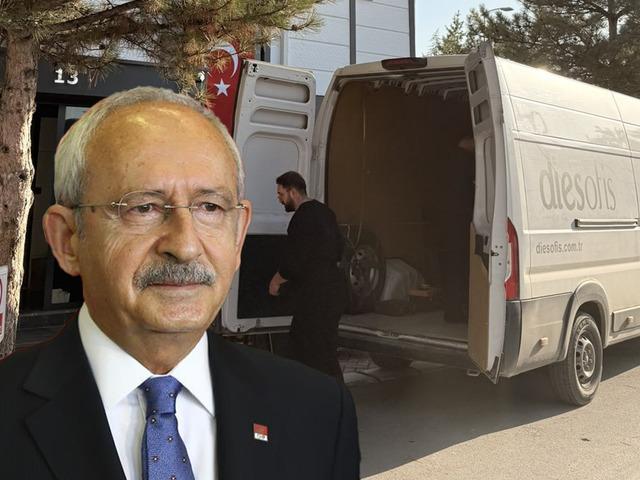 Dikkat çeken görüntü! "Kılıçdaroğlu ofisi boşaltıyor"