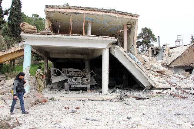 Afrin'e giden yolda 'Kuzey kilidi' açıldı