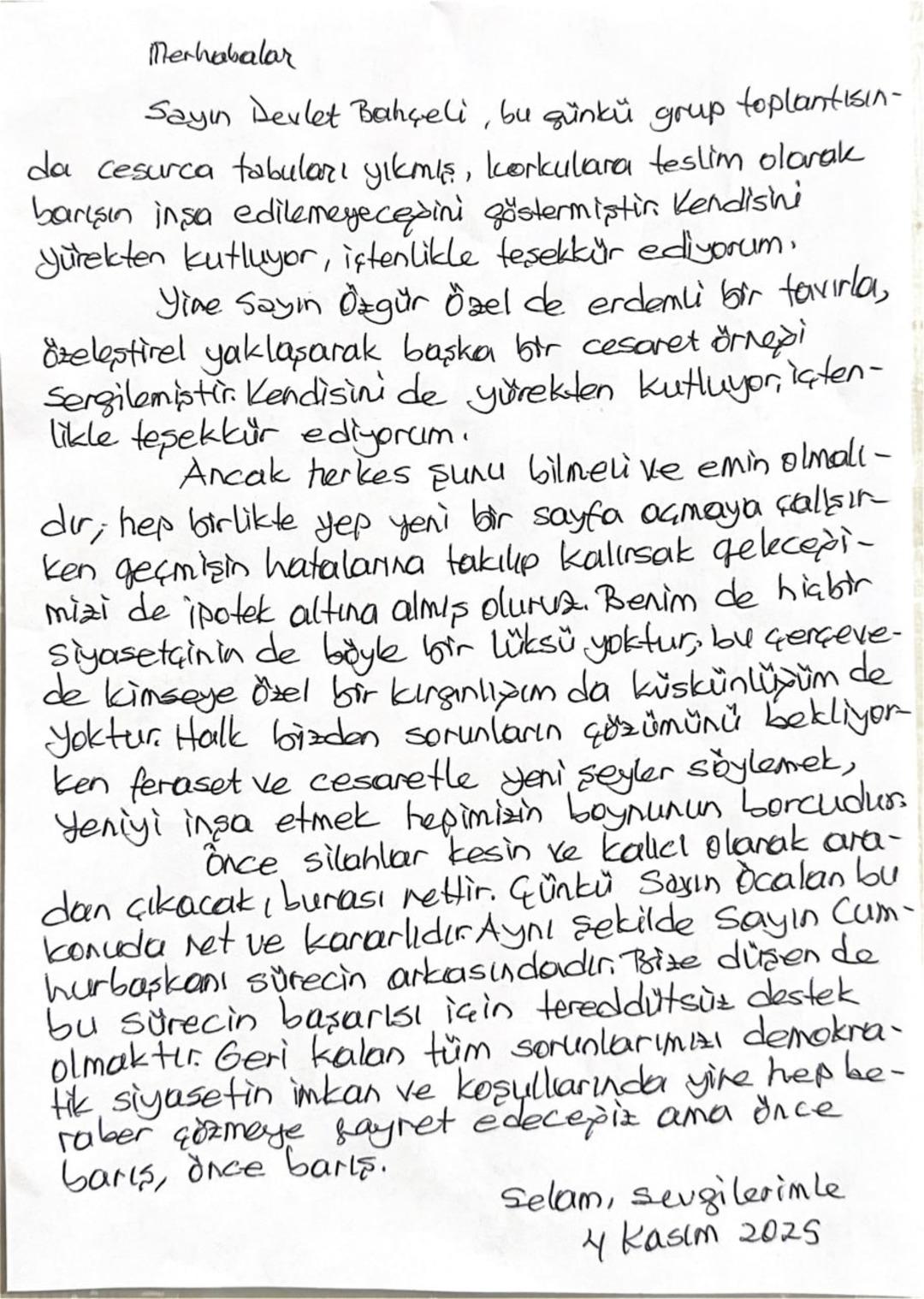 Selahattin Demirtaş tahliye mi edilecek? Önce AYM kararı sonra Devlet Bahçeli den çıkış... Demirtaş tan Devlet Bahçeli ve Özgür Özel e teşekkür 5