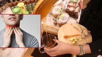 Boğaz enfeksiyonuna karşı doğal destek: Zencefil ve bal karışımlı tarif...