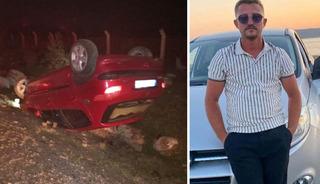 Takla atan otomobilin sürücüsü hayatını kaybetti
