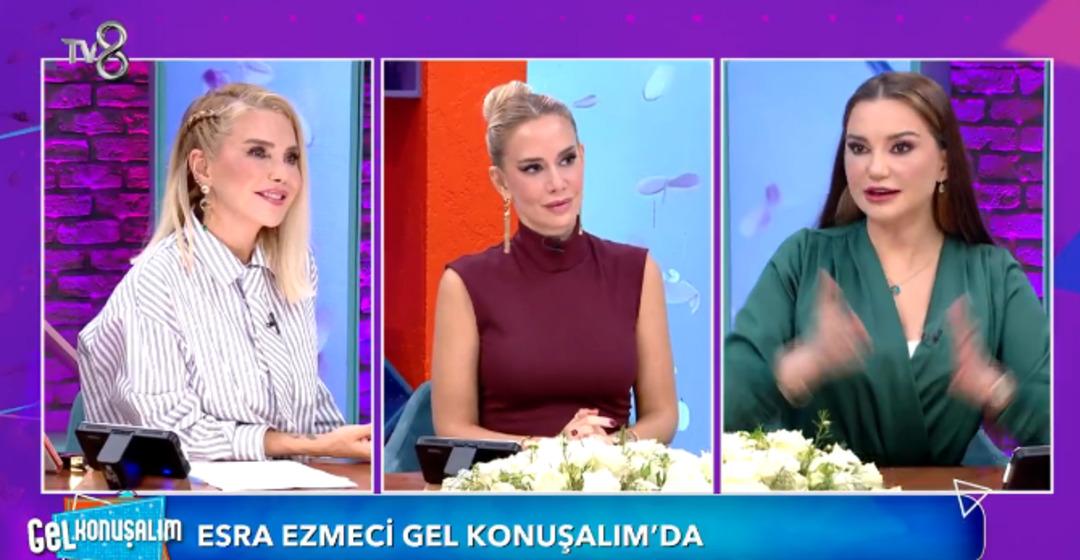 Ece Erken Esra Ezmeci nin doğal olduğuna ikna olmadı! Eğilip baktı: