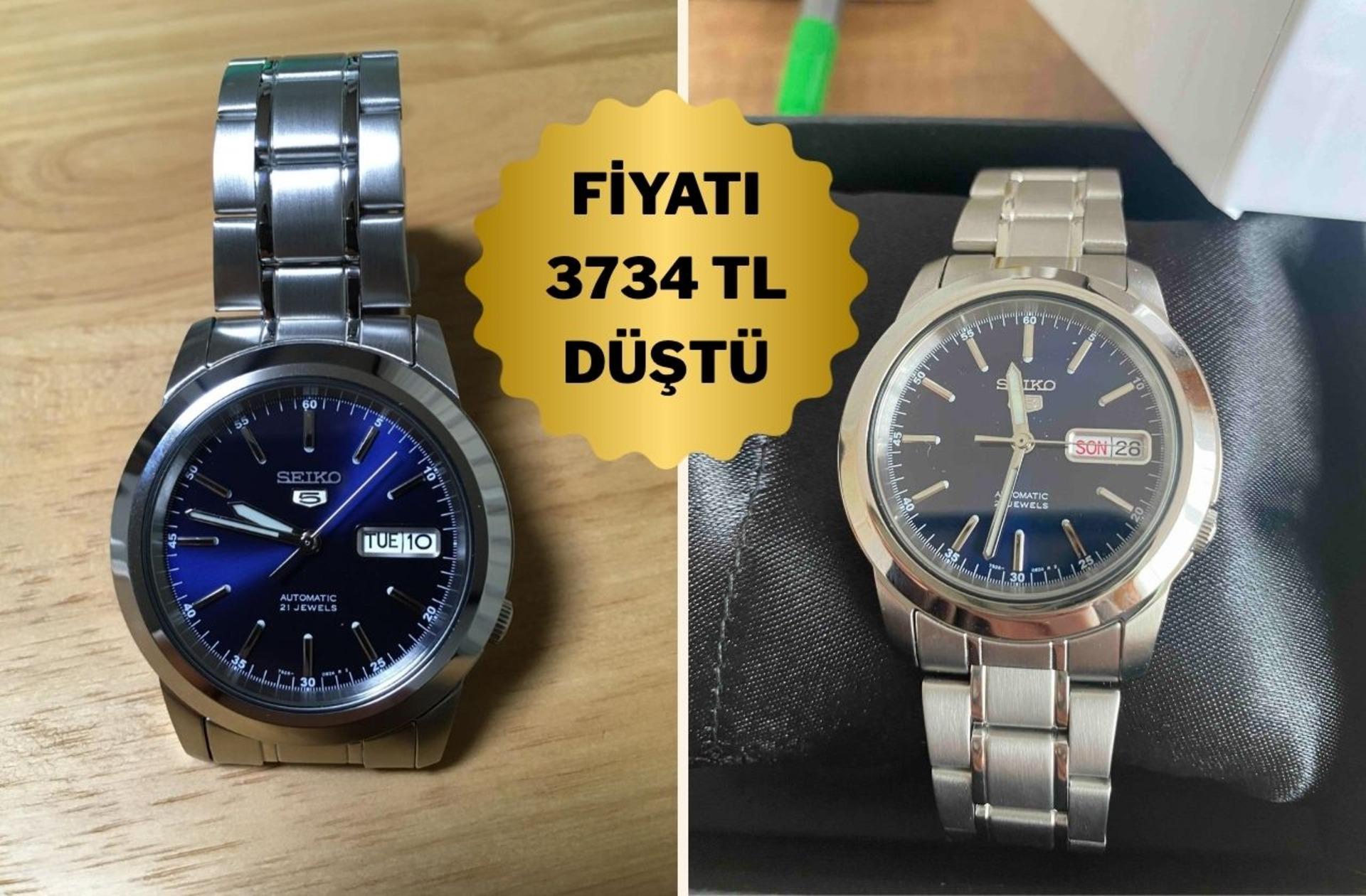 Yılların eskitemediği Seiko 5 kol saatinde Gülümseten Kasım fırsatını kaçırmayın!