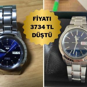 Yılların eskitemediği Seiko 5 kol saatinde Gülümseten Kasım fırsatını kaçırmayın!