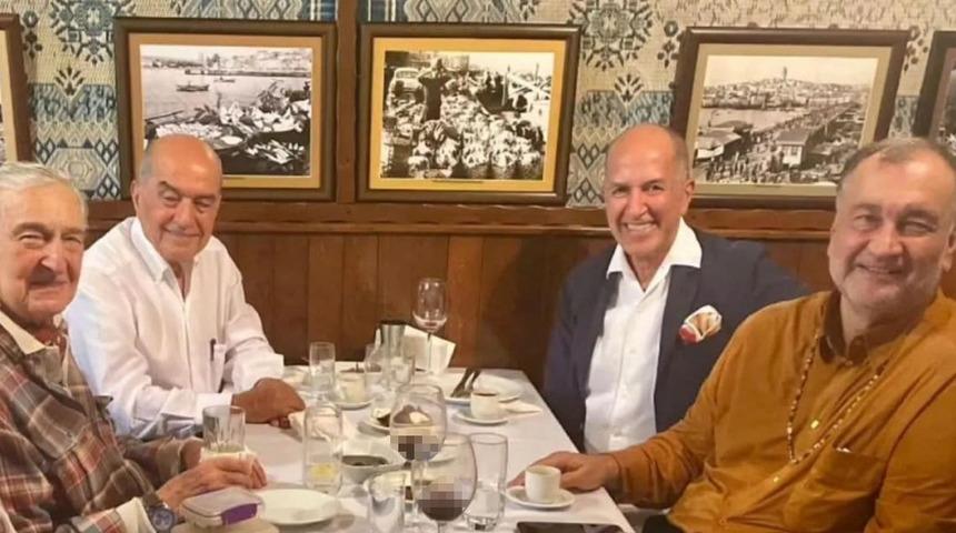 Gurme buluşması! Rahmi Koç ve Murat Ülker aynı masada