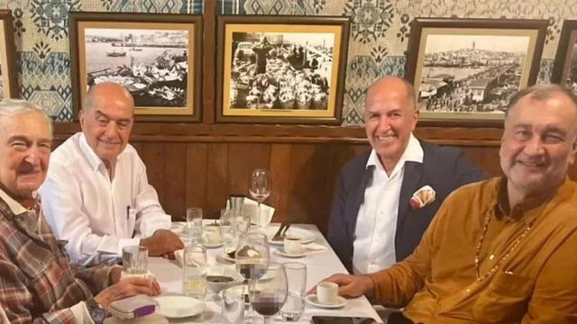 Gurme buluşması! Rahmi Koç ve Murat Ülker aynı masada